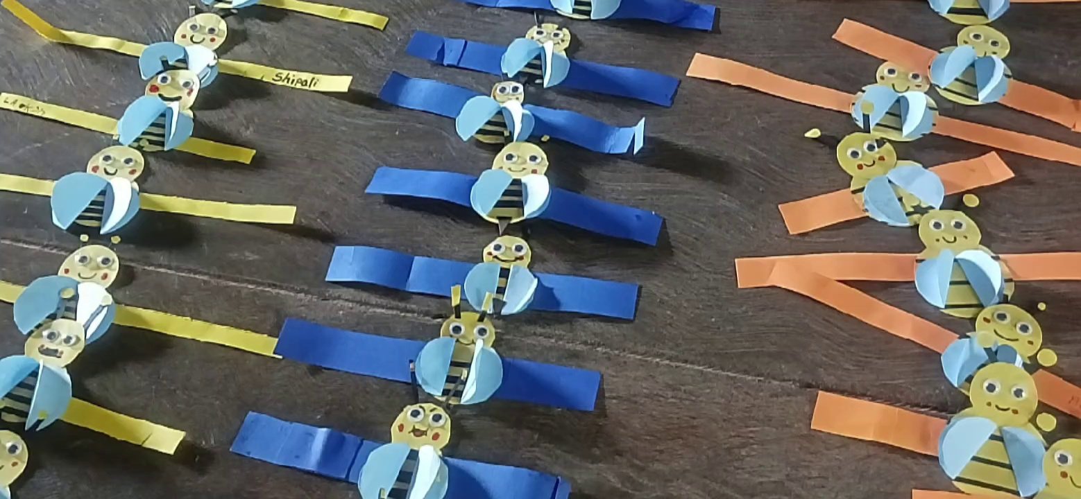 Honey Bee Watch Activity at Alevoor Poornaprajna Public School