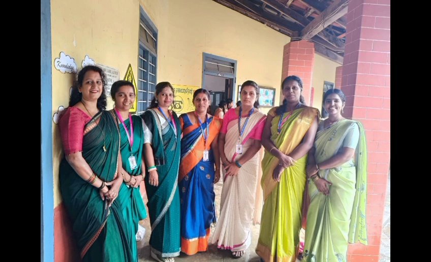 Independence Day Celebration at Alevoor Poornaprajna Public School