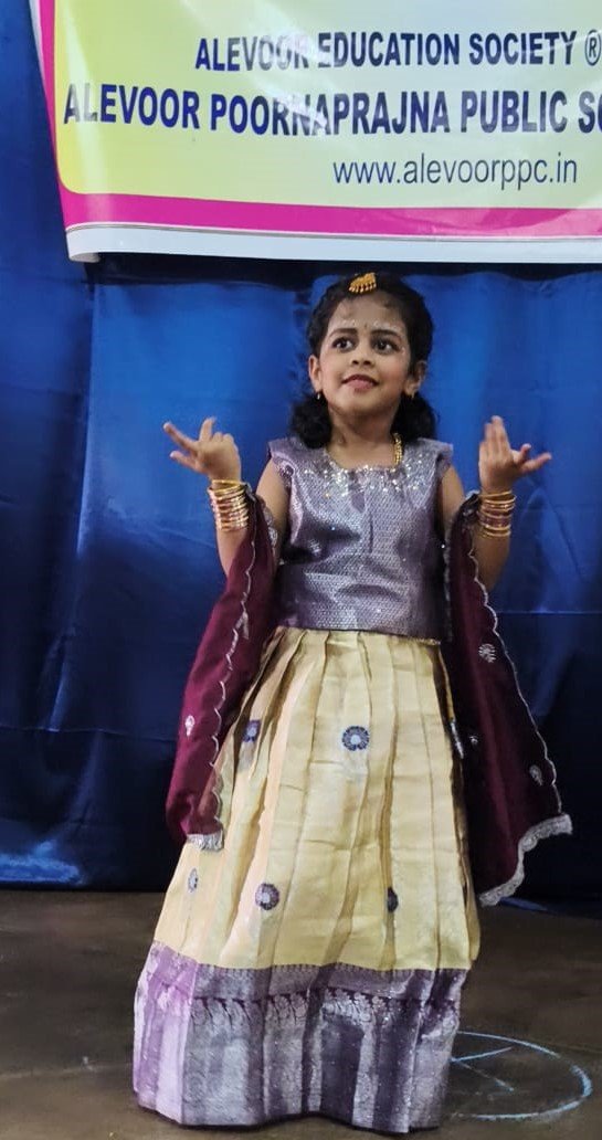Krishna Janmashtami Celebration 2025 at Alevoor Poornaprajna Public School
