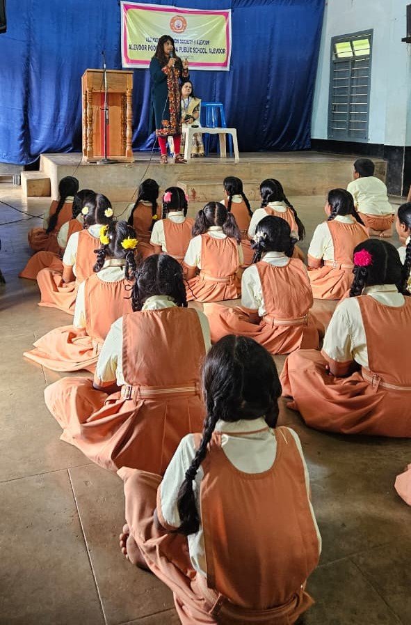 Life Skills Session at Alevoor Poornaprajna Public School, Alevoor
