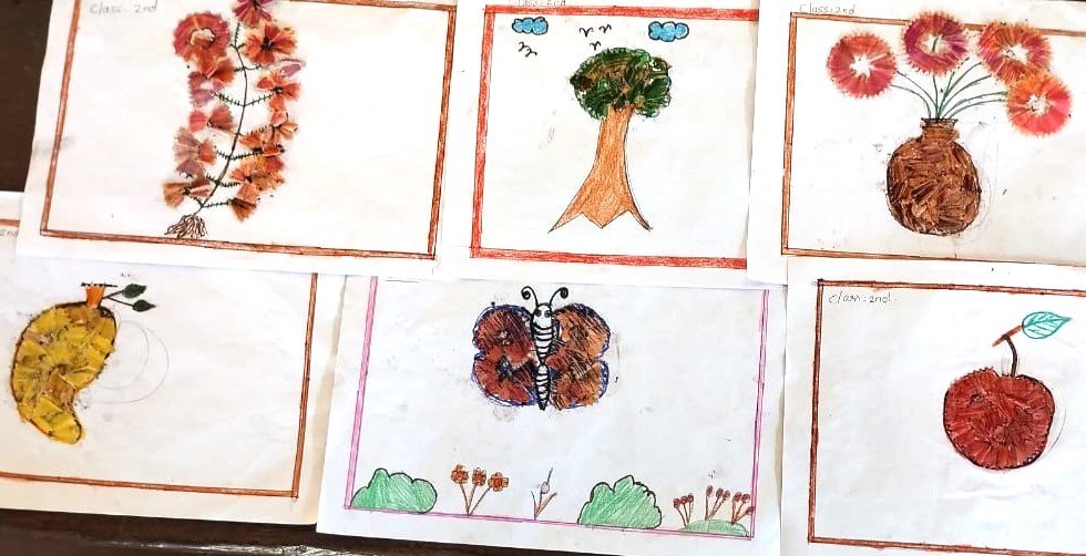 Pencil Shaving Group Activity