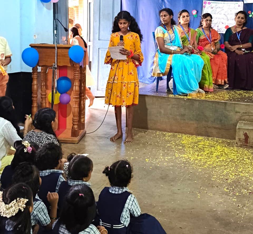 Teachers’ Day Celebration at Alevoor Poornaprajna Public School
