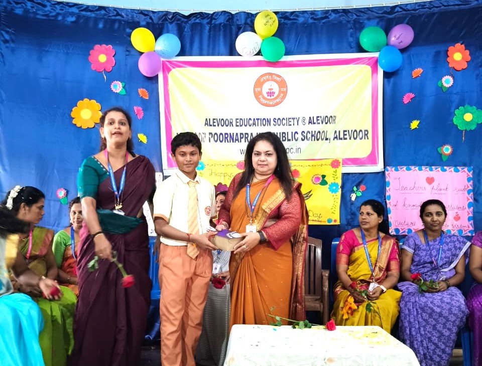 Teachers’ Day Celebration at Alevoor Poornaprajna Public School
