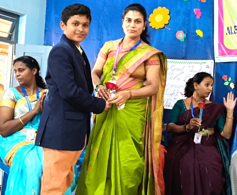 Teachers’ Day Celebration at Alevoor Poornaprajna Public School