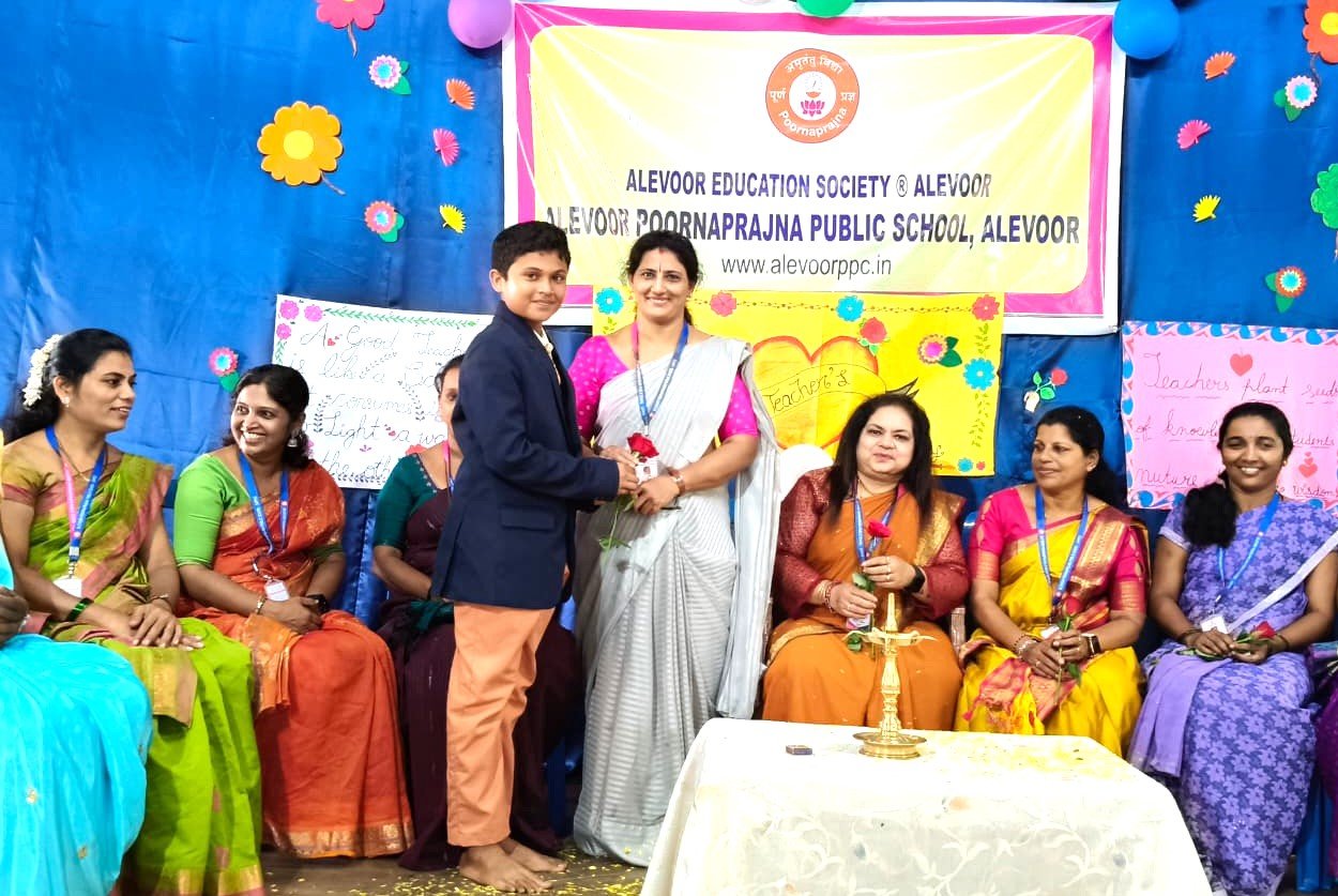 Teachers’ Day Celebration at Alevoor Poornaprajna Public School